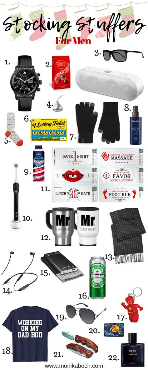 male stocking stuffers